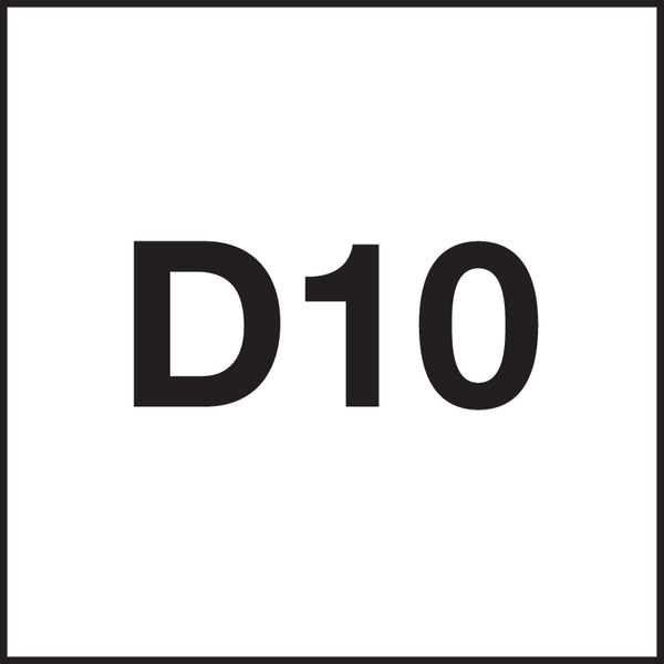 Gevind toleranceklasse  : D10